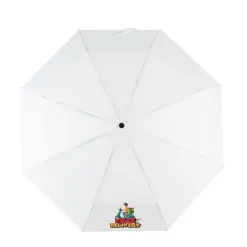 Parasol automatyczny RPET, składany | Nell / Biały V7242-02