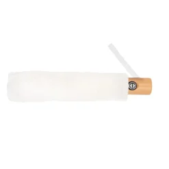 Parasol automatyczny RPET, składany | Nell / Biały V7242-02