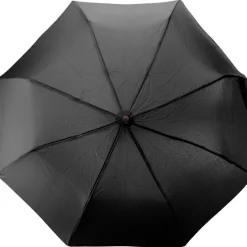 Parasol automatyczny RPET, składany / Czarny V4895-03
