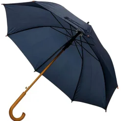 Parasol automatyczny z drewnianą rączką / Czarny IP35038411