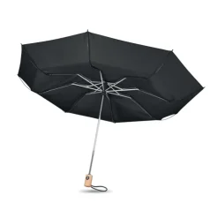 Parasol 23 cale 190T RPET / Czarny MO6265-03