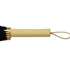 Parasol manualny RPET | Keelan / Czarny V1850-03