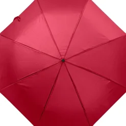 Parasol manualny RPET, składany / Czerwony V1605-05