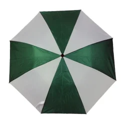 Parasol manualny, składany / Biało-zielony V4215-62