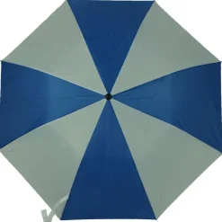 Parasol manualny, składany / Biało-niebieski V4215-42