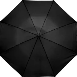 Parasol manualny, składany / Czarny V4215-03