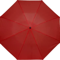 Parasol manualny, składany / Czerwony V4215-05