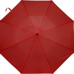 Parasol manualny, składany / Czerwony V4215-05