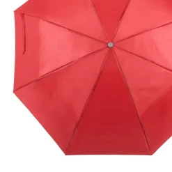 Parasol manualny, składany / Czerwony V0733-05
