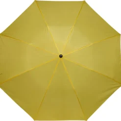 Parasol manualny, składany / żółty V4215-08