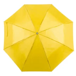 Parasol manualny, składany / żółty V0733-08