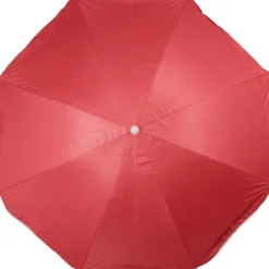 Parasol plażowy / Czerwony V2226-05