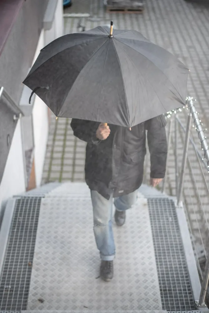 Parasol POTIK / Czarny 37062-02