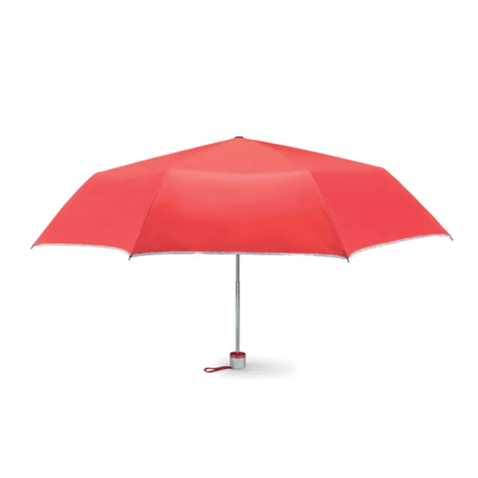 Parasol składany na 3 / Czerwony MO7210-05