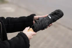 Parasol składany RALO / Czarny 37063-02