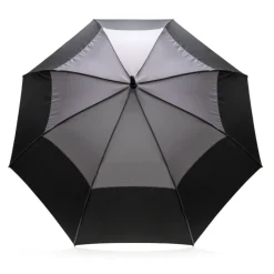 Parasol sztormowy 27", automatyczny AWARE™ RPET / Szary P850.682