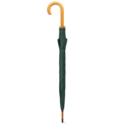 Parasol z drewnianą rączką / Zielony KC5132-09