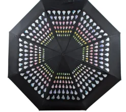 Parasol zmieniający kolor CROPLA / Czarny 37049