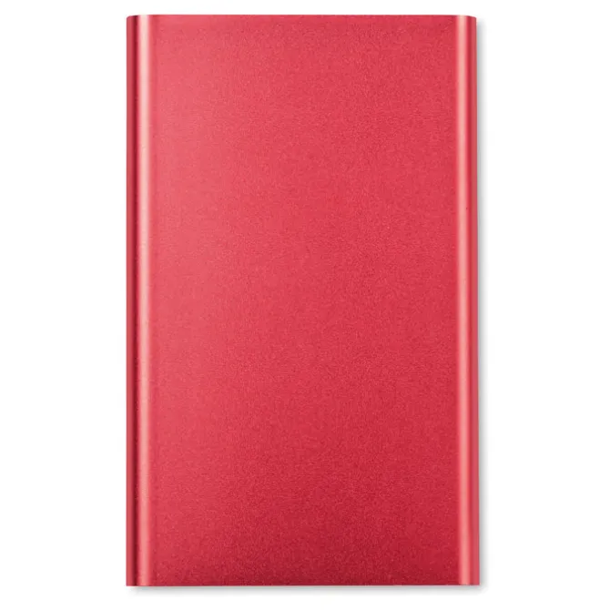 Płaski Powerbank 4000mAh / Czerwony MO8735-05
