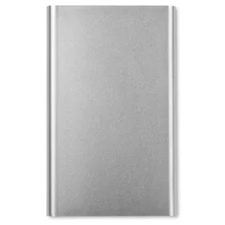 Płaski Powerbank 4000mAh / Srebrny mat MO8735-16