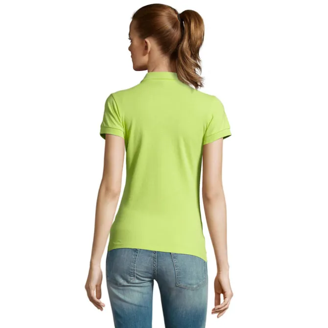 PASSION Damskie POLO 170g / Apple Green S11338-AG-M