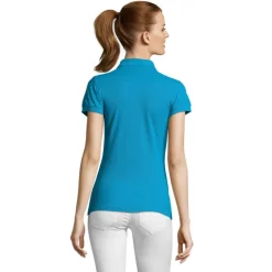 PASSION Damskie POLO 170g / Aqua S11338-AQ-XXL
