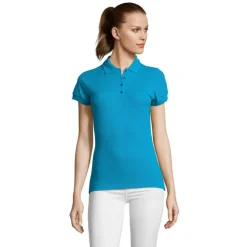 PASSION Damskie POLO 170g / Aqua S11338-AQ-XXL