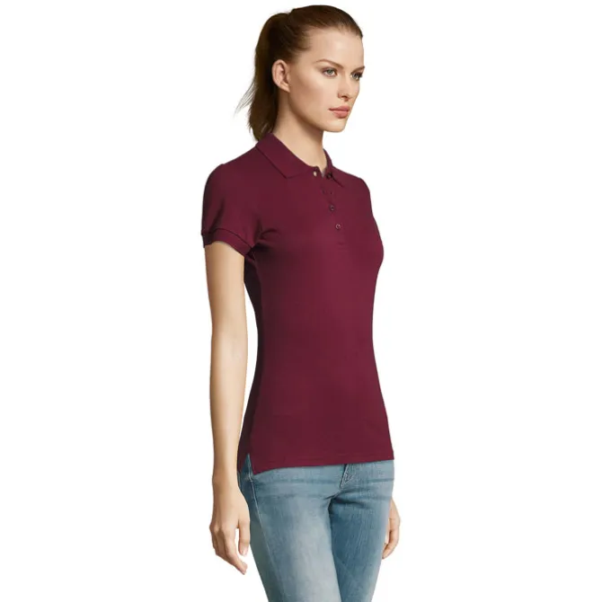 PASSION Damskie POLO 170g / Burgundy S11338-BG-XXL
