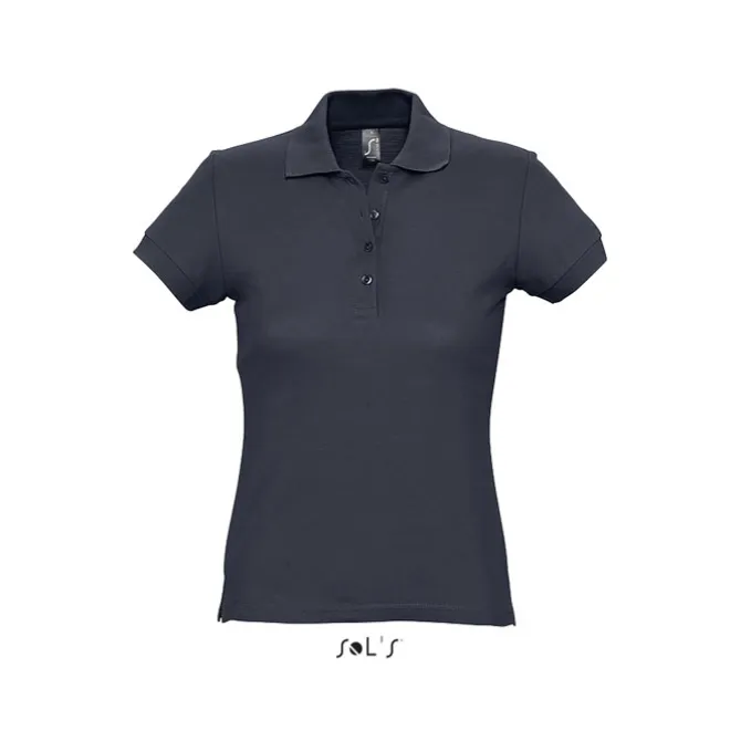 PASSION Damskie POLO 170g / Granatowy S11338-NY-S