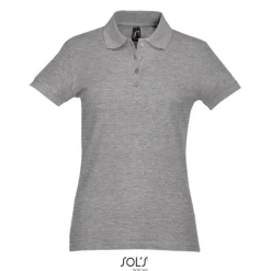 PASSION Damskie POLO 170g / Grey melange S11338-GY-XL