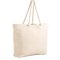 Płócienna torba z uchwytami ściąganymi sznurkiem. / Abano / Natural IP31117980