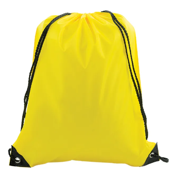 P-210D Plecak ściągany sznurkiem / Żółty IP31018222
