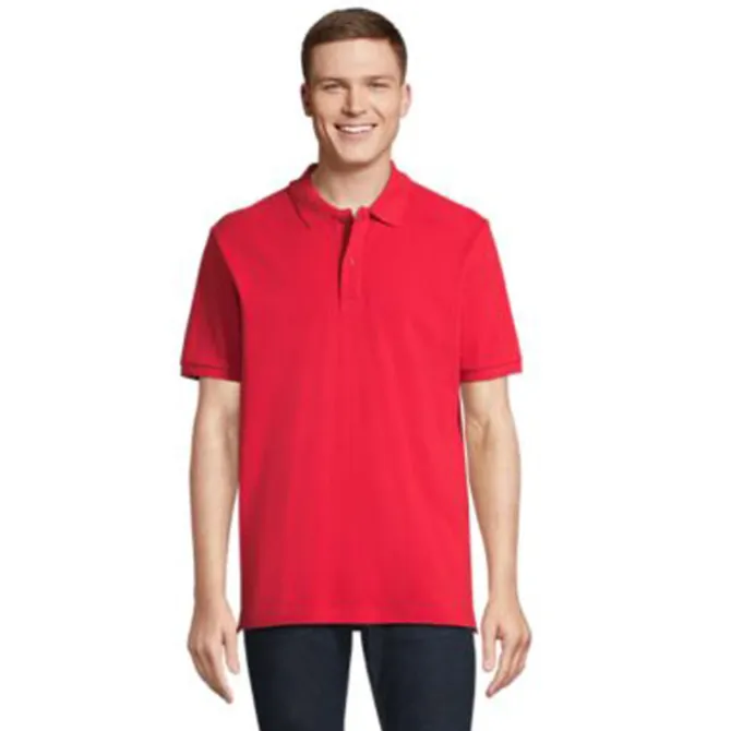 PEGASE Polo Organic 210g / Bright Rojo S04242-BT-3XL