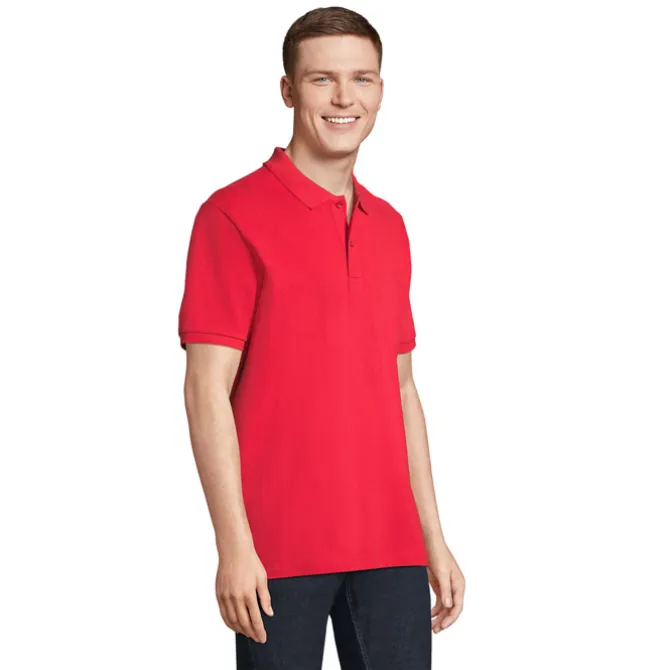 PEGASE Polo Organic 210g / Bright Rojo S04242-BT-M
