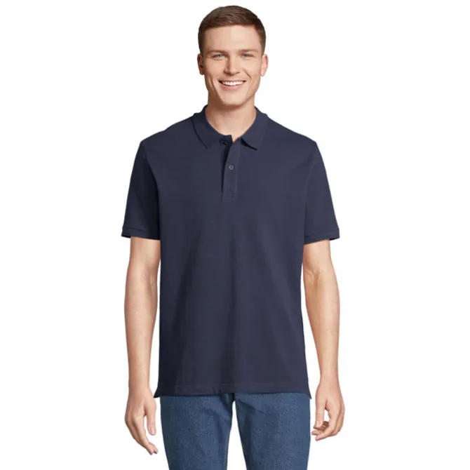 PEGASE Polo Organic 210g / French Navy S04242-FN-XXS