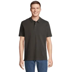 PEGASE Polo Organic 210g / Szary Węglowy S04242-GC-XL