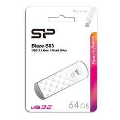 PENDRIVE B03, 128GB 3.2 SILICON POWER / Biały EG829106 64GB