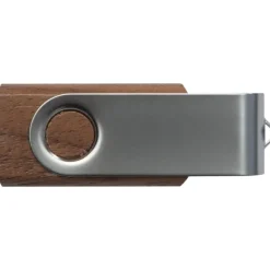 Pendrive drewniany 4GB 2.0 LEAGUE CITY / Brązowy 087801