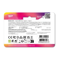 Pendrive Mobile C51, 256GB 3.2 Silicon Power / Czarny EG834203 256GB