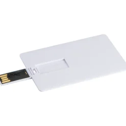 Pendrive plastikowy karta 8GB 2.0 SLOUGH / Biały 033606