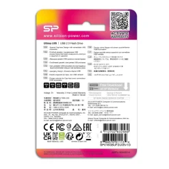 Pendrive Ultima U05, 8GB 2.0 Silicon Power / Czarny EG814403 8GB