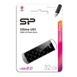 Pendrive Ultima U03, 64GB 2.0 Silicon Power / Biały EG 812406 32GB