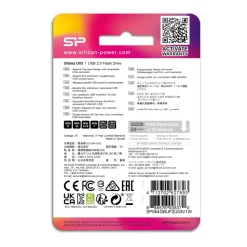 Pendrive Ultima U02, 32GB 2.0 Silicon Power / Czarny EG 813803 16GB