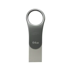 Pendrive z wejściem USB typu C Mobile C80, 64GB 3.2 Silicon Power / Szary EG 815007 64GB