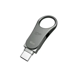 Pendrive z wejściem USB typu C Mobile C80, 64GB 3.2 Silicon Power / Szary EG 815007 16GB