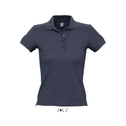 PEOPLE Damskie POLO 210g / Granatowy S11310-NY-XL