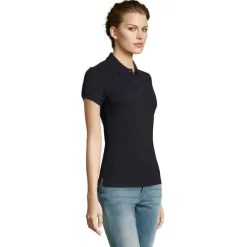 PEOPLE Damskie POLO 210g / Granatowy S11310-NY-XXL