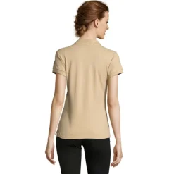 PEOPLE Damskie POLO 210g / Sand S11310-SA-XXL