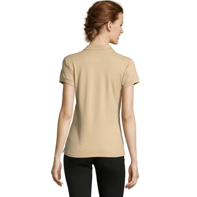 PEOPLE Damskie POLO 210g / Sand S11310-SA-XL