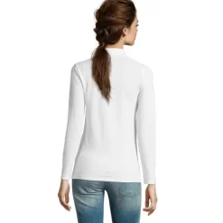 PERFECT Damskie LSL POLO180 / Biały S02083-WH-L